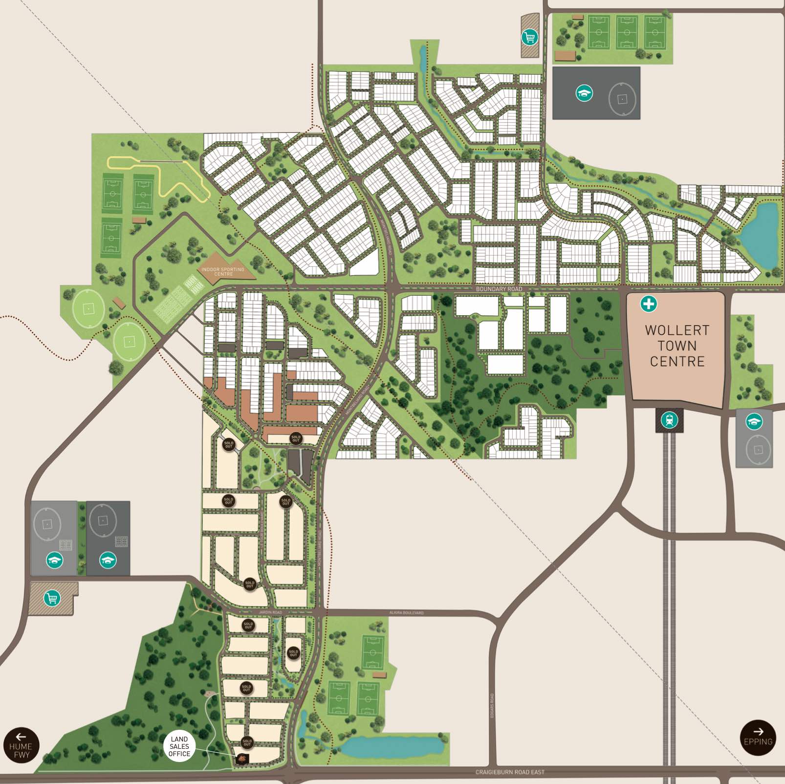 [Land for Sale] Arramont Estate, Wollert OpenLot